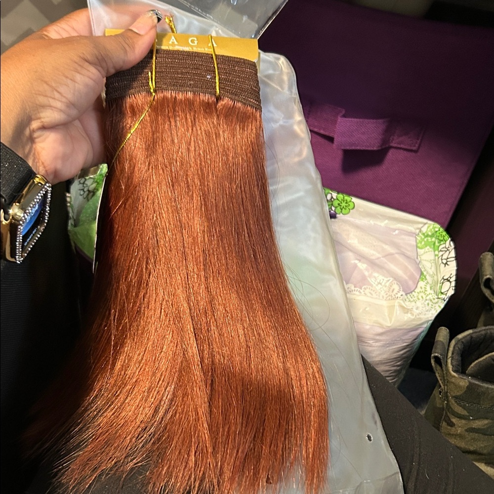 Luxurious Auburn Hair Extensions #33